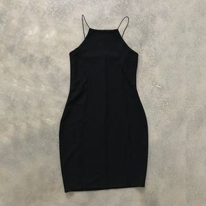 Missguided Black neck bodycon dress - NEW!